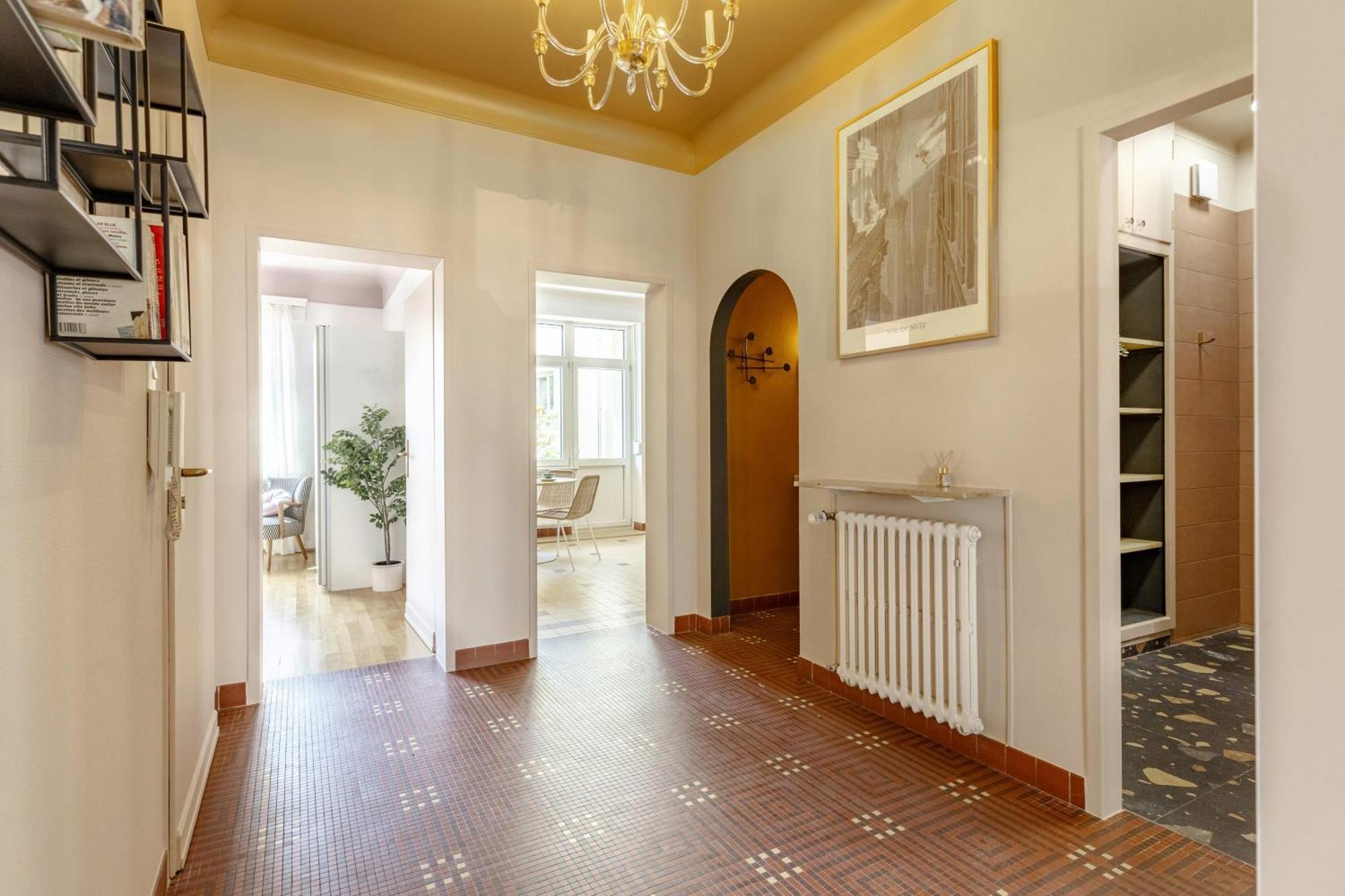 דירות לוקסמבורג Stylish Ground-Floor Retreat In Bonnevoie מראה חיצוני תמונה